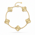 5 Clover Bracelet – Solid Yellow